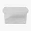 Wham Clip Rectangular Plastic Storage Boxes with Secure Clip Lock Lids Clear/Clear/Clear