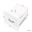 Bureau d'ordinateur pour la maison avec fini blanc antique, grands compartiments de rangement, 2 tablettes, 2 grands tiroirs, salon en blanc, surfaces suffisantes, surface à gratter, poste de travail spacieux-875495083