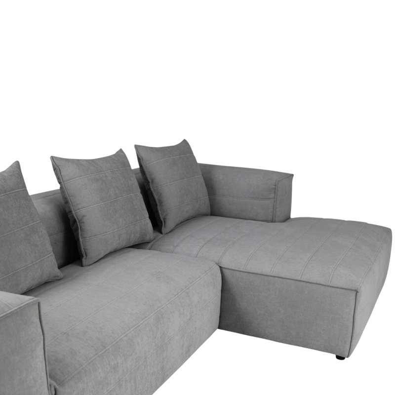3 Seater Sofa & Chaise, Right Hand Facing