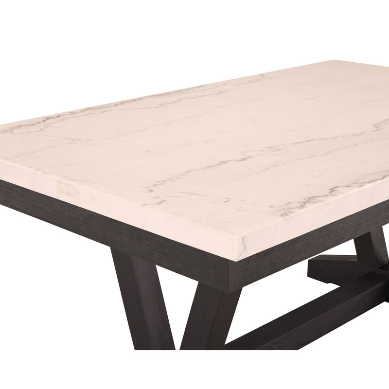 Ensemble de salle à manger 7 pièces, Beige