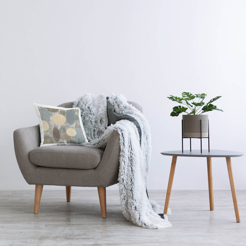 Polyester Throw Square Pillow Cover & Insert