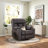 37.8" W Faux Leather Power Lift Recliner-823612571