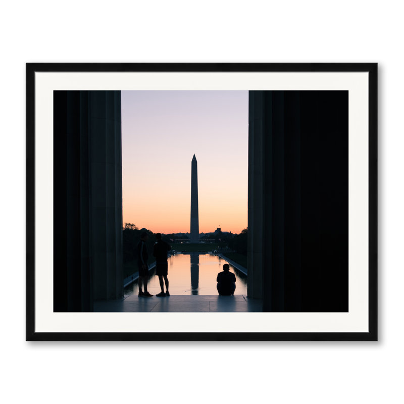 A New Day Print by Scott Wurzel, Black Framed Paper, 25.2" H x 31.2" W