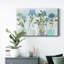 Bleus rétro - peinture sur toile tendue-260642202