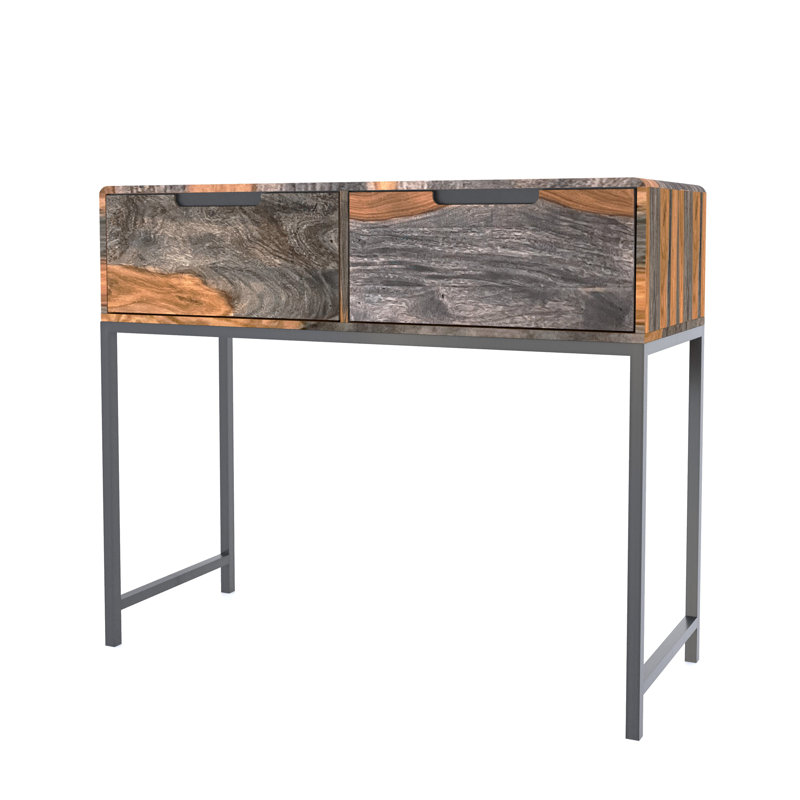 Goa 90cm Solid Wood Top Console Table