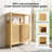 Nikoll Bamboo Bathroom Cabinet-1713928517