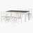 Azil 7 - Piece Table and Chair Set with Leaf,dining room set,dinning table set-1263166006