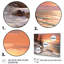 «Beach Winterscene Warm Pastel Sunset I», reproduction sur toile-630333584-630333595