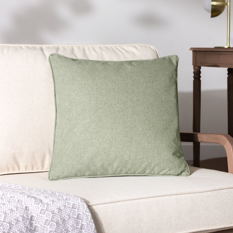 Dawn Square Throw Cushion, Eucalyptus