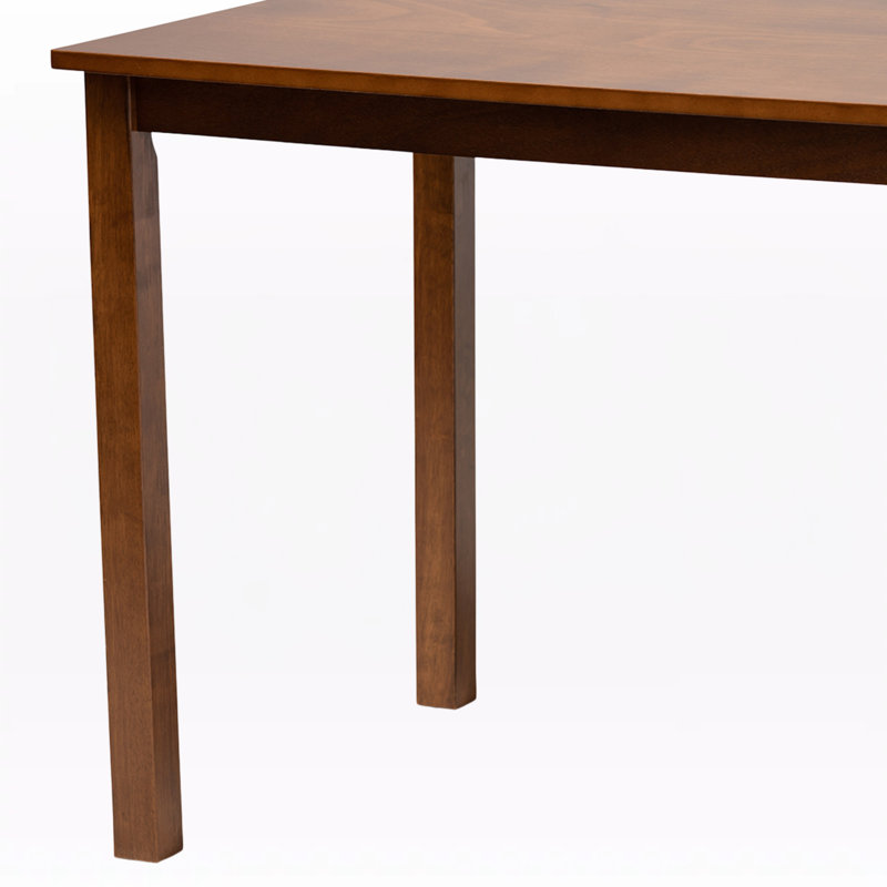 Ensemble de salle à manger 5 pièces en bois de style contemporain Tecton, H 28,86 po x l 43,07 po x P 27,37 po Tecton