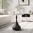 Accent Metal Coffee Table, Pedestal Table