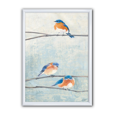 « oiseau hanging on tree ii », impression sur toile