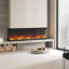 Flores 50inch Recessed/Freestanding Electric Fireplace-1678380433