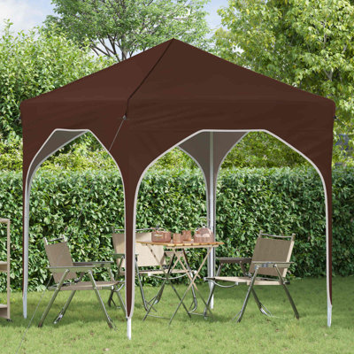 Vidaxl Pop-Up Party Tent 210D Oxford With Silver Coating