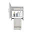 Armoire à pharmacie à miroir avec porte-serviettes, une porte avec deux tablettes intérieures-1876002363-1876002361