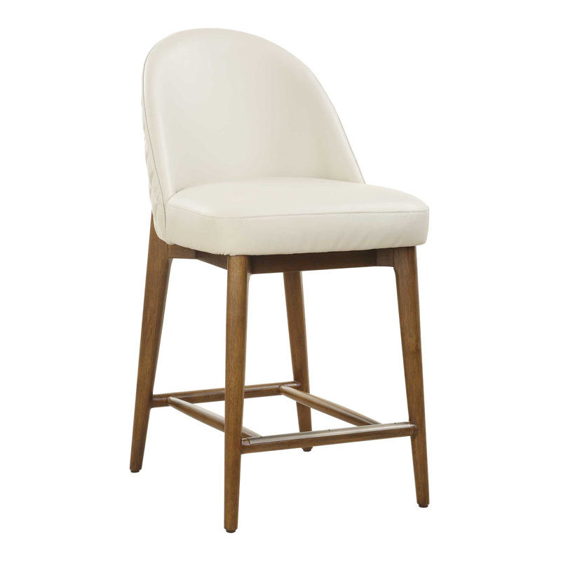  Tabouret de comptoir en cuir Stitches