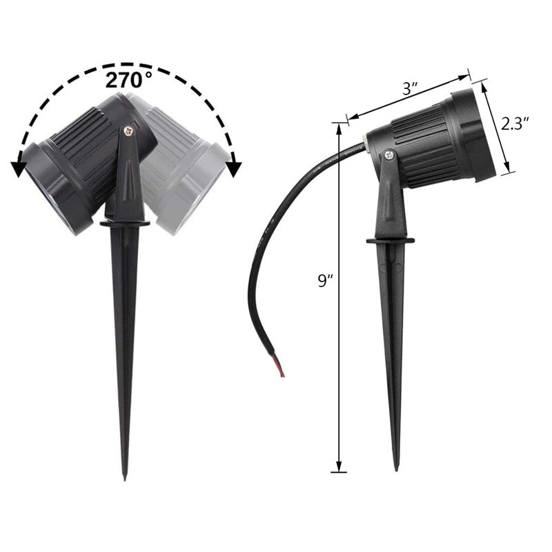 Plug-in Integrated LED Aluminum Spotlight