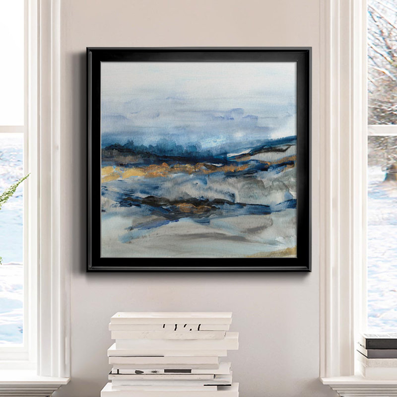«Hidden Spring», reproduction d'art sur toile encadrée, H 30,5 po x l 30,5 po x P 1,5 po, Noir