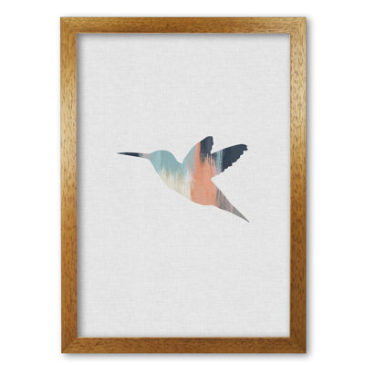 Pastel Hummingbird I - Print