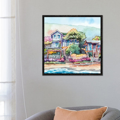 Sultry by Karen Smith - Floater Frame Print on Canvas