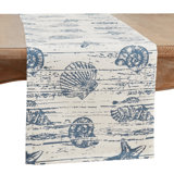 Aeroome Geometric 100% Cotton Table Runner