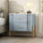 Nightstand with 2 Storage Drawer-1052077155