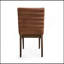 Chaises de salle à manger rembourrées avec pieds en caoutchouc (ensemble de 2)-1481324623