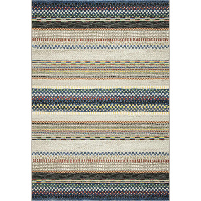 Worthing Striped Area Rug
