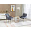 Chaise d'appoint en velours Lashana-1723184954