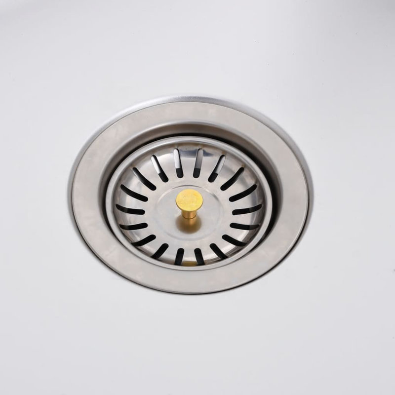 Belfry Kitchen Precita 500mm W Single Bowl Steel Freestanding Kitchen Sink