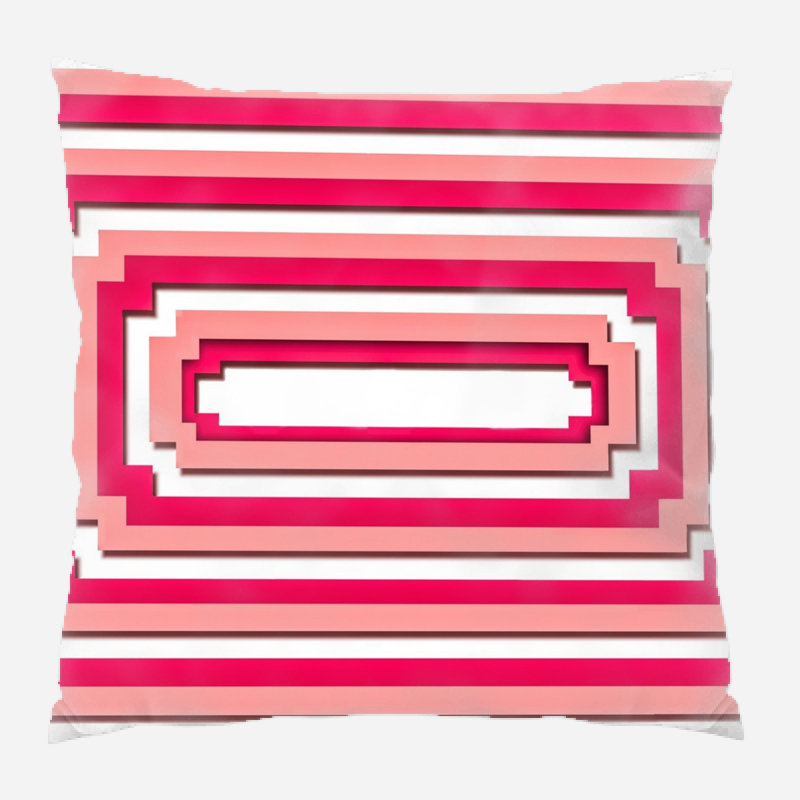 Coussin décoratif rectangulaire