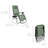 Nathen Zero Gravity Lounge Chair Recliners for Patio, Pool w/ Cup Holder Tray-337788781