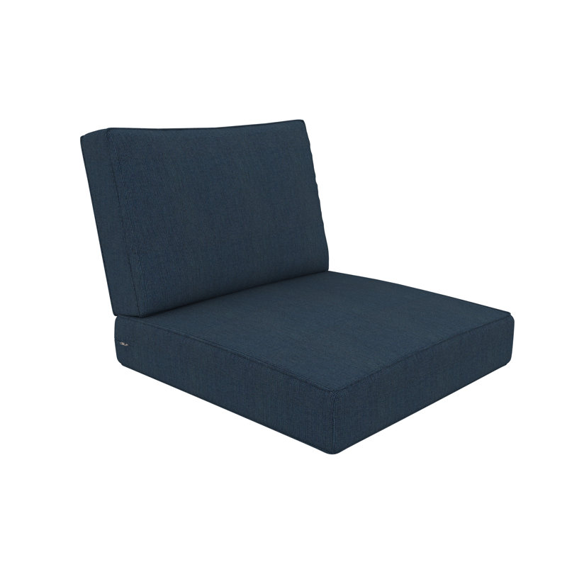 Coussin de chaise Sunge, Sunbrella® Echo Midnight, 24 po x 24 po