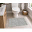 Tapis de toilette rectangulaire absorbant et antidérapant Timeless Walk