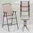 Mokhtar 2 - Person Patio Dining Set with Round Table