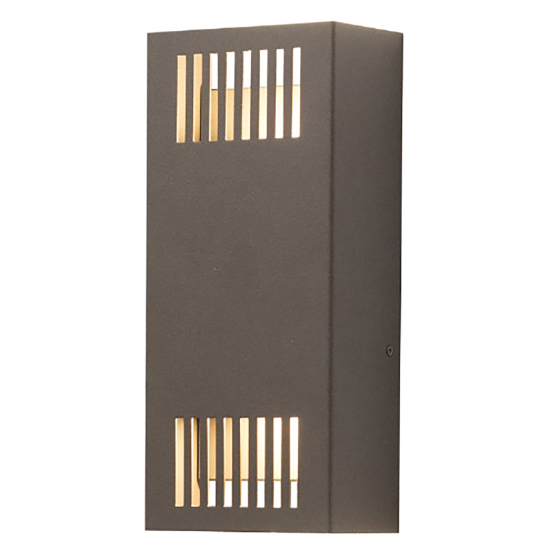 Liebhard LED Flush Mounted Sconce, Bronze, 5000
