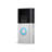 Satin Nickel Wireless Push Button Doorbell