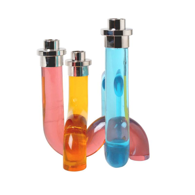 Pompidou Acrylic Candle Holder, Multi