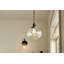 Luminaire suspendu sphère noire 1 lumière Myren