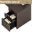 U-Shaped Executive Desk With File Cabinet-1730074272