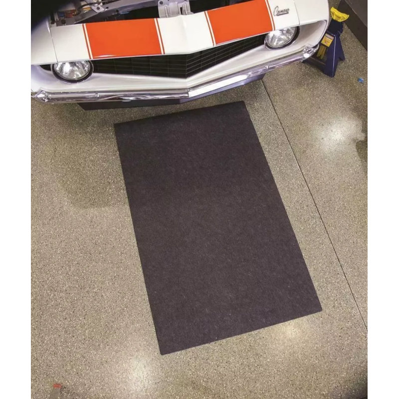 Tapis de garage anti-éclaboussures pour voiture, L 35 po x L 70 po