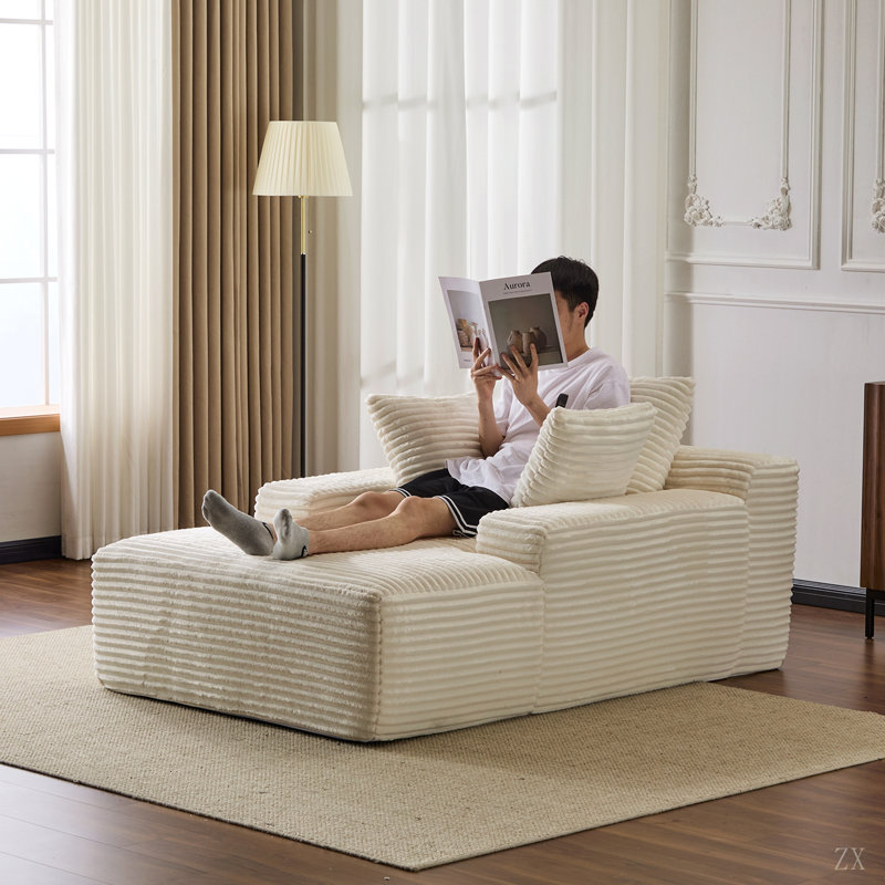 Méridienne surdimensionnée surdimensionnée Cozy Cloud Couch