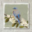 «Bluebird Branch II» par Victoria Borges, art mural en verre acrylique-1442248946