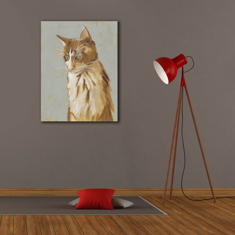 "Epic Graffiti" Lap Cat 2 "par Chariklia Zarris, art mural sur toile, 26 po x 34 po, H 34 po x l 26 po