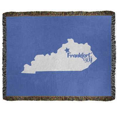 Jeté en coton tissé frankfort kentucky