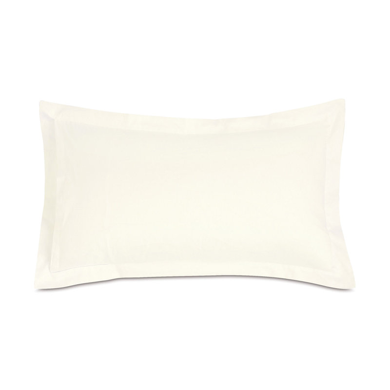 Fresco Sateen Envelope Sham, Ivory, King