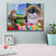 «Epic Graffiti 'Tiffanys Quilt» par Bridget Voth, art mural sur toile, 54 po x 40 po-101649601