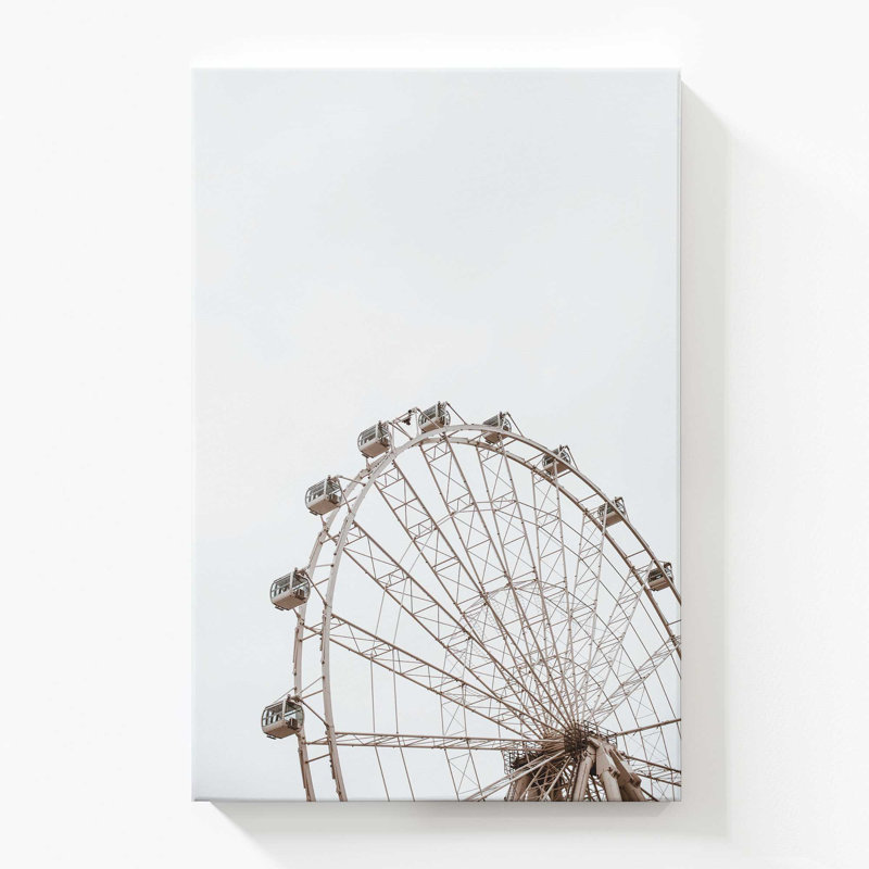Sky High Delight, Large Canvas Print, 72" H x 48" W