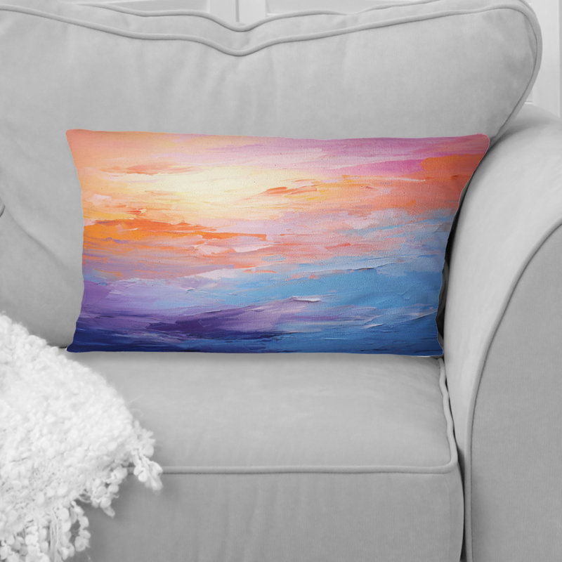 Coussin Bold Pastel Sunset II - Sunset
