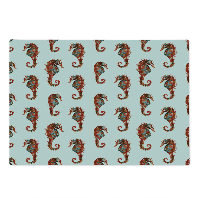 Planche à découper Ambesonne motif grande taille en aquarelle gris et rouge